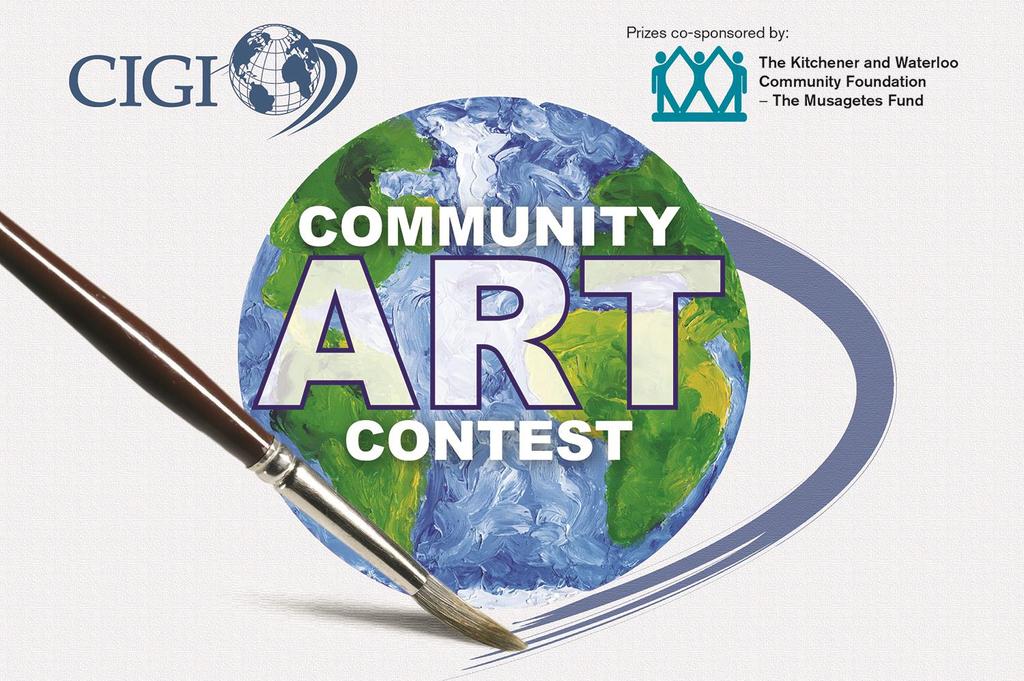 Call to Artists CIGI COMMUNITY ART CONTEST Local imagination meets global innovation. Cash prizes for jury-selected, original paintings.