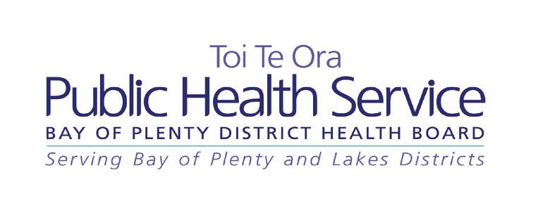 Toi Te Ora Public Health Service (Toi Te Ora) is one of 12 public health units funded by the Ministry of Health and is the public health unit for the Bay of Plenty and Lakes District Health Boards
