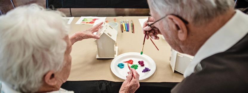Led by professional teaching artists, our goal is to engage older adults physically and mentally in creative activities that enhance self-esteem, morale, and overall health.