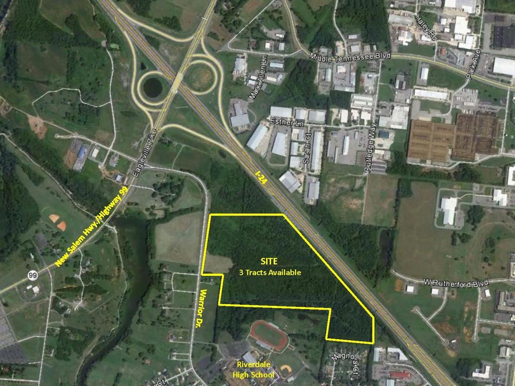 Riverdale Farms Commercial Tracts - Warrior Drive, TN Three Tracts Available 15.03 AC = $275,000 16.
