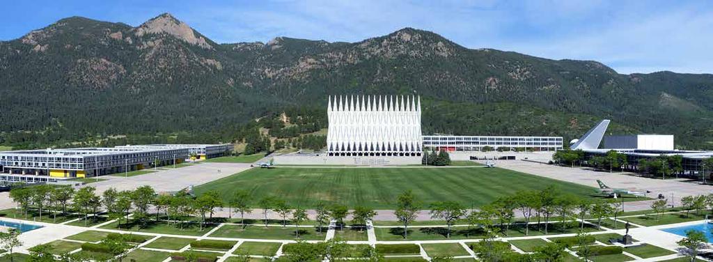 MAKING THE IMPOSSIBLE HAPPEN At the United States Air Force Academy, everything we do begins with boundless thinking. We push ourselves not because we have to, but because we want to.