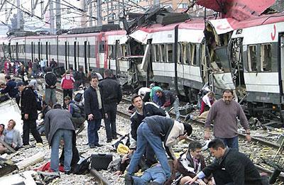 Mar. 11, 2004 Madrid Bombings Four train bombs in Spain s capital city of Madrid