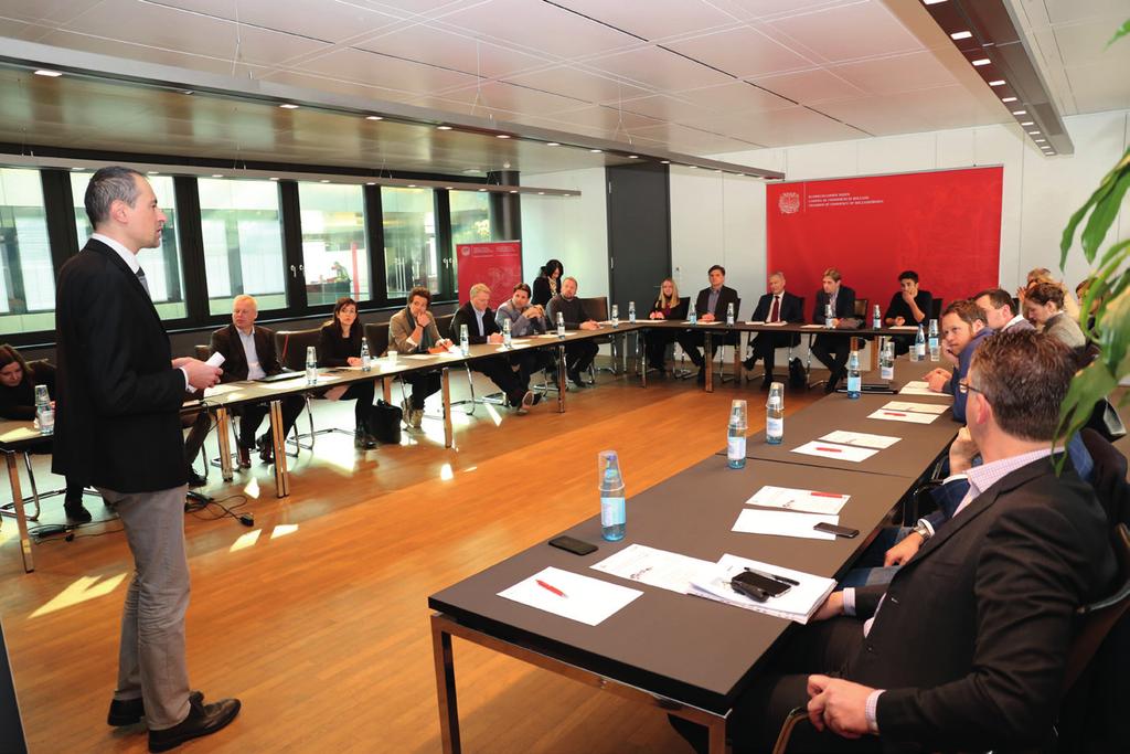 February 2018 Information event at Bolzano on business transfer in the alpine region The Chamber of Commerce of Bolzano/Bozen held an information event at the end of February on the subject of