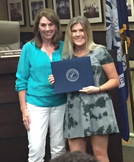 ZCSB Recognizes Student Accomplishments Congratulations to Zachary High School senior Lauren Lane.