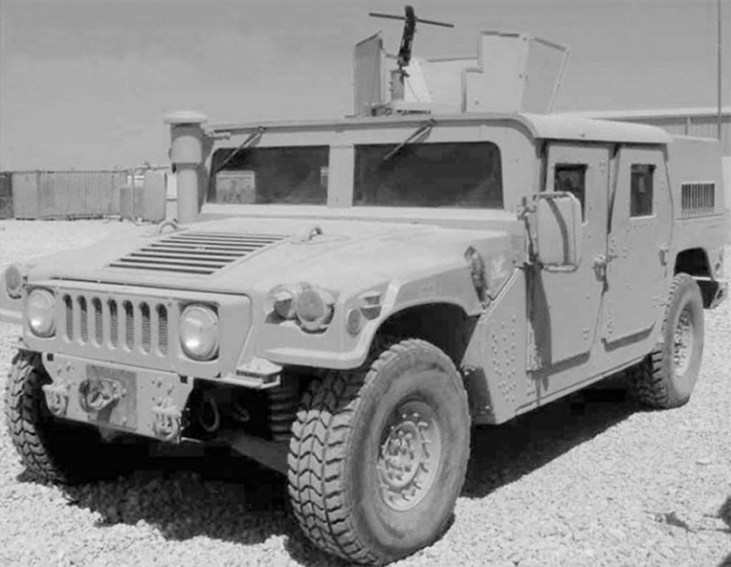 Appendix X Up-Armored High-Mobility Multi-Purpose Wheeled Vehicle and Add-on-Armor Kit Figure 25: Up-Armored HMMWV Source: DOD.
