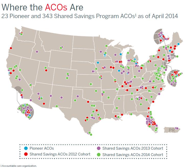 Medicare ACO s as of April
