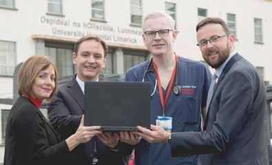 UL Hospitals Group Annual Review 2016 The introduction of a new patient administration system for the region was a key milestone both locally and nationally in 2016.
