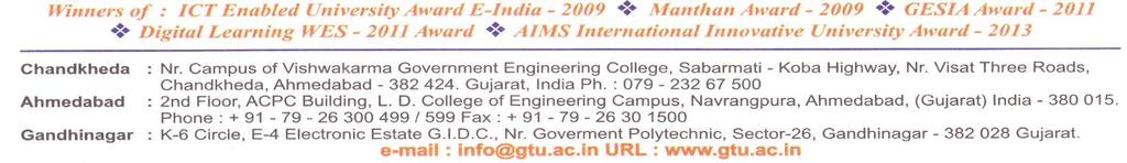 Principals / Directors of all Affiliated Colleges/Institutions 2.