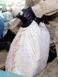 a dhow suspected of smuggling drugs; the bags of