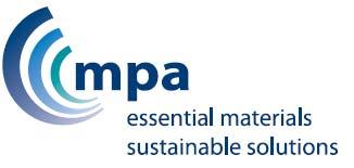 The the aggregates, asphalt, cement, sand industries. MPA members supply around 5bn of essential material to the UK economy; by far the largest single supplier of material to the construction sector.