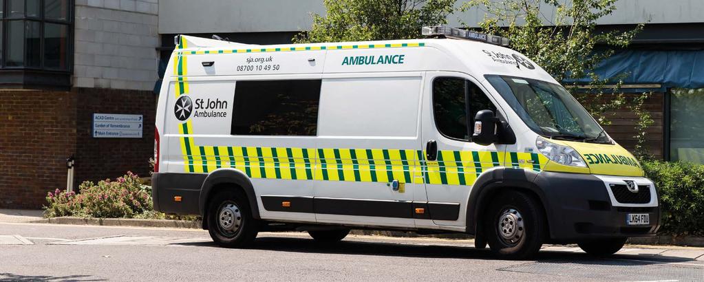 6 ST JOHN AMBULANCE AMBULANCE OPERATIONS CASE STUDY LONDON AMBULANCE SERVICE CASE STUDY SOUTH THAMES RETRIEVAL UNIT THE CHALLENGE THE CHALLENGE St John Ambulance has been working in partnership STRS
