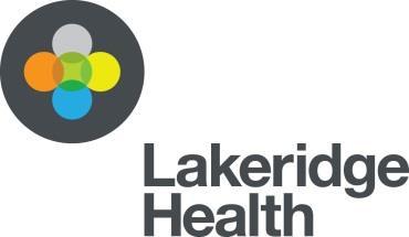 Patient and Family Experience Advisor Handbook Lakeridge Health Patient and Family Experience Advisor Handbook Thank you for your interest in partnering with Lakeridge Health as a Patient and Family
