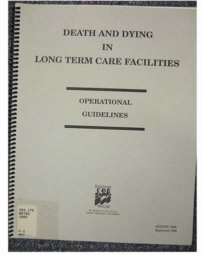 Why We Haven t Hit the Mark So, if you die in a long term care facility without following