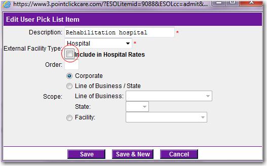 TO/FROM TYPE MAPPING Mapping the To/From Types helps identify whether hospitals and other facilities should be included in hospital rates (included in metrics in the Hospital Transfers functionality).