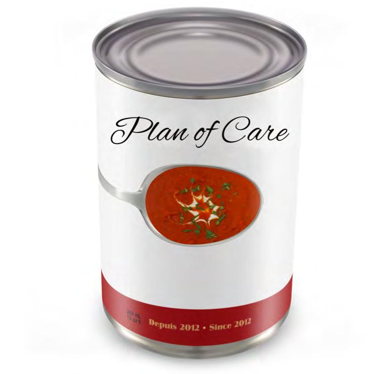 Canned POCs Caution should be used with pre-printed canned plan of care worksheets and EMR recommendations.