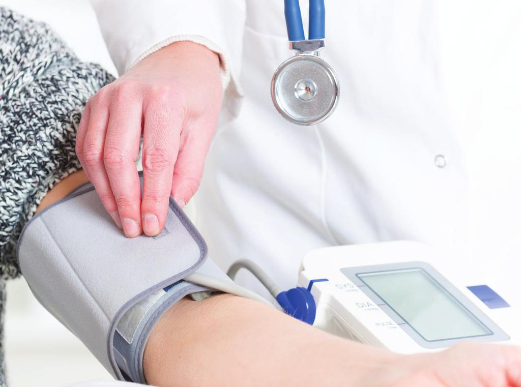 CHECK & HIGH BLOOD PRESSURE TREAT High blood pressure is when the force of your blood is too high as it flows through your body. Most doctors routinely check your blood pressure.