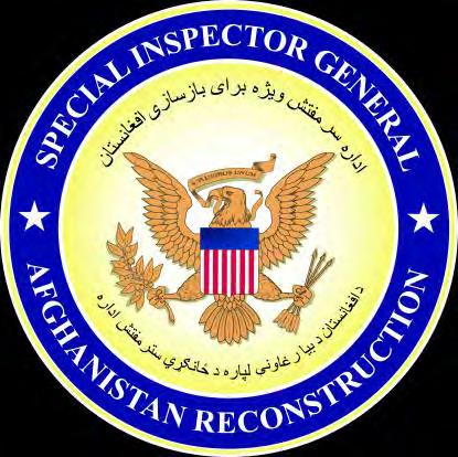 SIGAR Special Inspector General for Afghanistan Reconstruction
