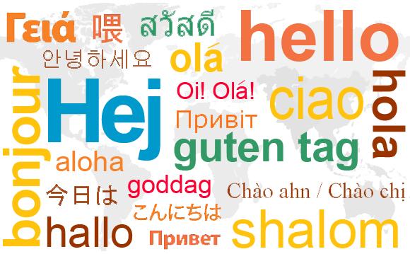 different languages!