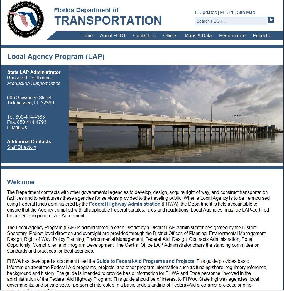 Locally administered federal projects