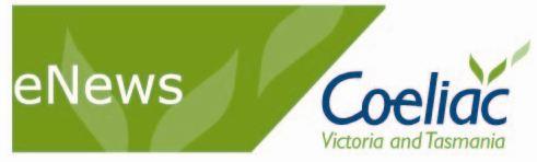. Advertisements or inserts in Coeliac Victoria newsletter, The Inside Story to over 5,500