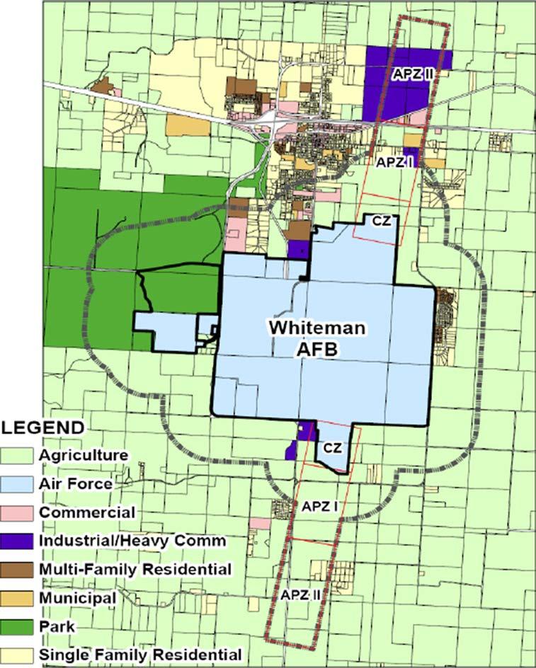 d. Industrial; and e. Municipal or Institutional. These areas are indicated on the map below. 7. Real estate disclosures are required in the zoned area, notifying potential home buyers that: a.