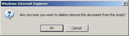 Proposal Management All Roles Working with Documents Step-By-Step Procedure DELETE DOCUMENT Use to delete a document, including all version history. 1 2 1. Click Delete. 2. Click OK to warning. 3.