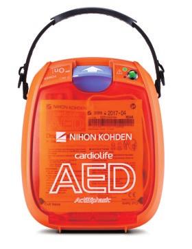 Cardiolife AED-3100 Fast, safe, and easy to use Cardiolife TEC-5600 Improving quality of resuscitation Durable and compact AED, ready for use when required Simple, user-friendly operation for