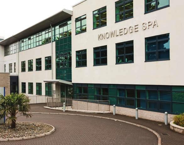 TRURO KNOWLEDGE SPA The Knowledge Spa is a state of the art, 14 million facility, opened in 2004 by HRH Prince Charles on the site of the Royal Cornwall Hospital.
