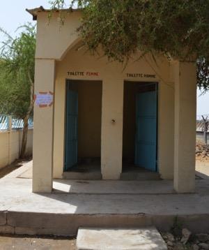 latrines Toilets or improved latrines clearly separated for staff and patients and visitors