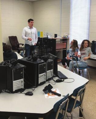 Anderson County Chamber of Commerce TheThe Anderson County Chamber of Commerce / School News Page 5 SCHOOL NEWS Anderson County Schools Google Visits NMS Career Academy N orris Middle School had an