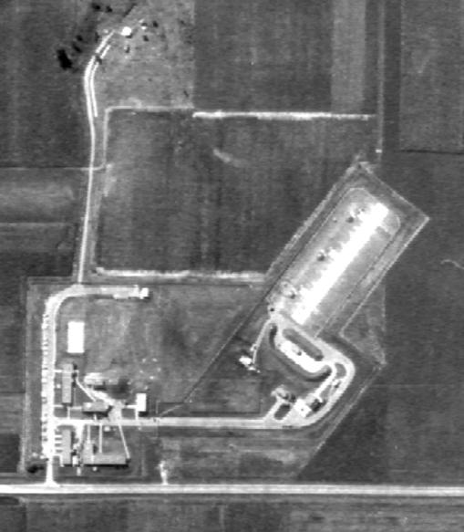Figure 17 1970 aerial photograph of the Nike missile launch site in Farmington, Minnesota Photo # WK-1LL-92 "U.S. Military Reservation" or listed the actual name of the station.
