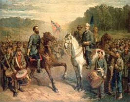 Click to read caption Lee s Decision Virginia was also a border state, but one that joined the Confederacy. Robert E. Lee was one of its military heroes. Like Hardin Helm, Lee faced a tough decision.