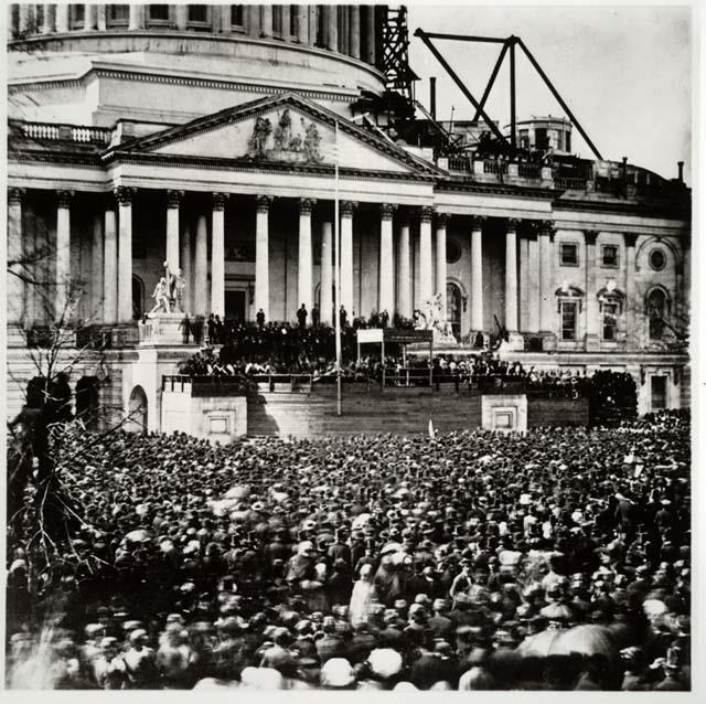 Lincoln s First Inaugural Address March 4, 1861 Promised not to interfere with slavery where it already