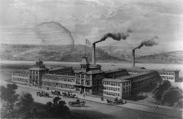 Advantages & Disadvantages: A Massachusetts factory The Union Advantages: Industry and railroads Larger population