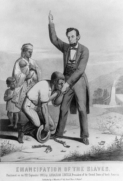 The Emancipation Proclamation Lincoln announced proclamation after Antietam Took effect on