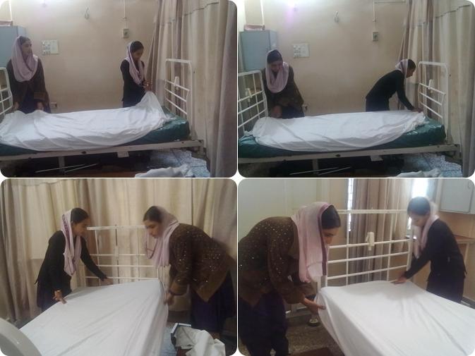 Bedding Bedding and linen handling is an important task for nurse aid.
