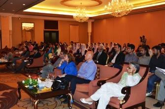 Audience at closing ceremony inclusing NGOs,