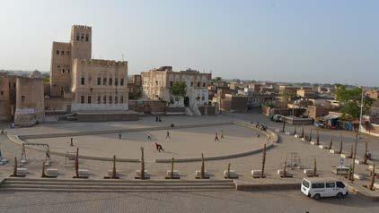 Paving the streets of the historic city of Zabid Street paving projects in the historic city of Zabid are underway in 3 areas, covering a total area of 30,889 m2.