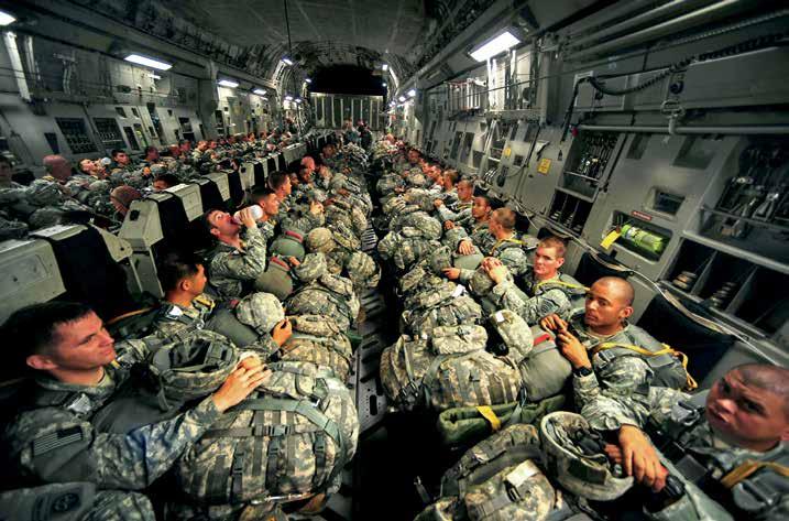 Army paratroopers wait to perform personnel airdrop mission during joint operational access exercise, Fort Bragg, June 2011 (U.S. Air Force/Asha Harris) that can improve joint doctrine.