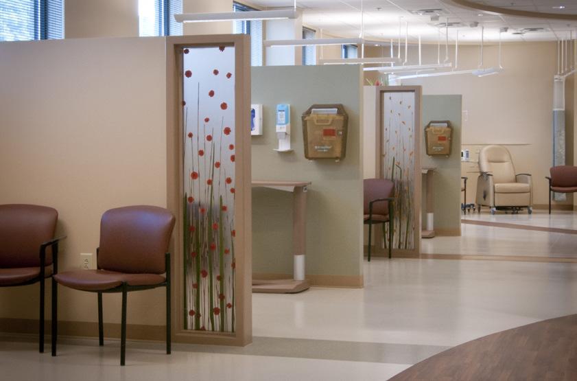 including an oncology suite, physicians office, and pharmacy.