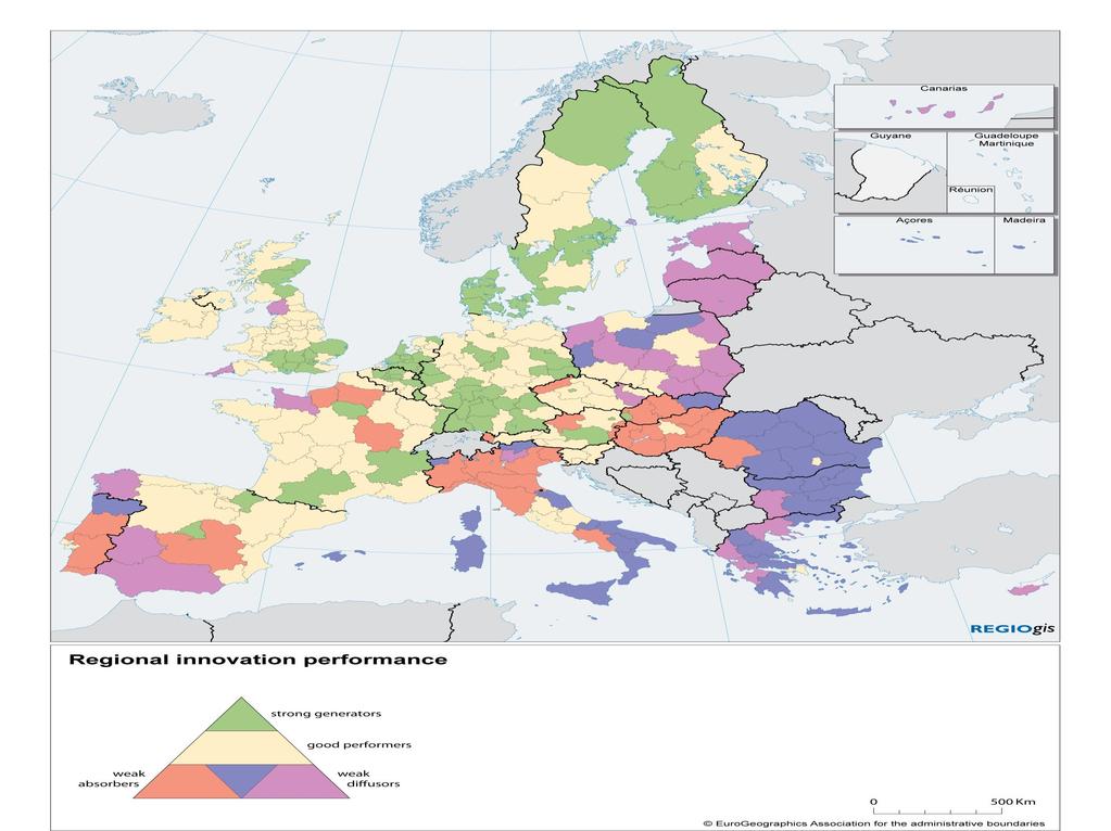Map1: Regional innovation