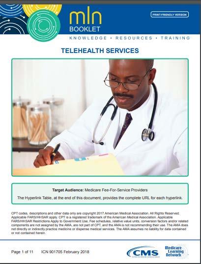 Telehealth Resources Medicaid Telehealth Coverage and Reimbursement - http://www.lrc.ky.gov/kar/907/0 03/170.