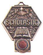 Gold Medal: This may be awarded for the top student in a significant endeavor or contest that wins the endeavor or contest.