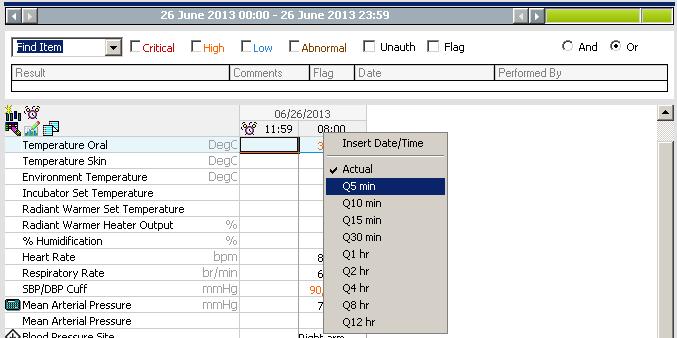 Modifying Date and/or Time of Completed Result There may be occasions where the date and/or the time of a completed result needs to be modified in order to reflect the most accurate time of