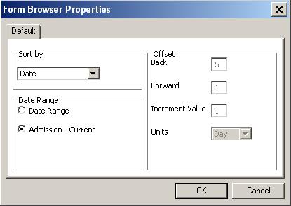 Change the Default Time Range To change the defaulted time range for retrieving completed PowerForms, complete the following steps.