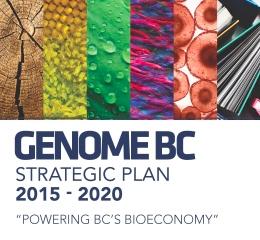 Genome BC 2015-2020 Strategic plan 5 Pillars 1. Enhance BC s Recogni=on as a Bioeconomy Leader, AXrac=ng top talent and New Investments 2.