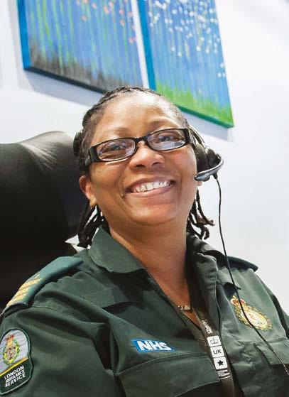 3 Emergency medical dispatcher Name Claudette McNaughton Job title Emergency medical dispatcher, London Ambulance Service NHS Trust Entry route It is a big responsibility but I enjoy the challenge.