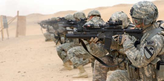 Soldiers of 1st Brigade Special Troops Battalion, 1st Brigade Combat Team, 1st Cavalry Division during their rotation in Iraq.