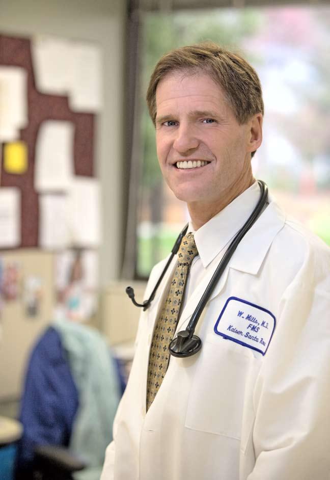 WALTER W. MILLS, MD Family Medicine Service Dr. Mills is a natural leader.