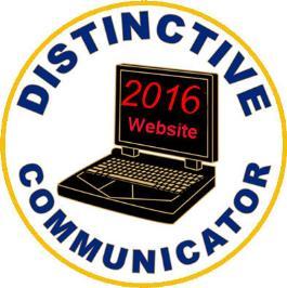 The Distinctive Communicator Award for Websites for 2016 The Distinctive Communicator Award for 2016 has been presented to the following district/squadron websites.